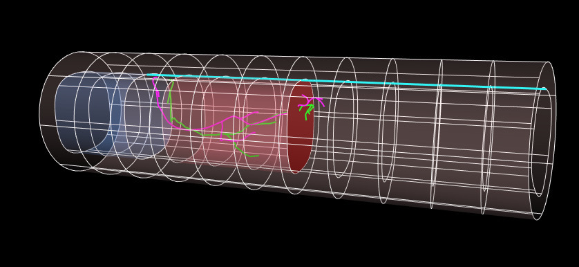 Rendering of the body coordinates.