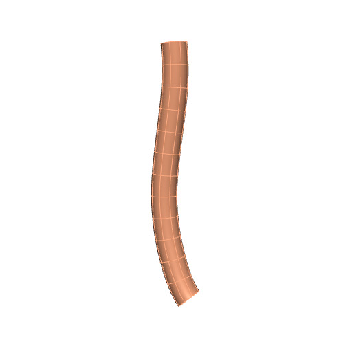 Rendering of the generic human esophagus scaffold.
