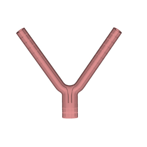 Rendering of the generic rat uterus scaffold.
